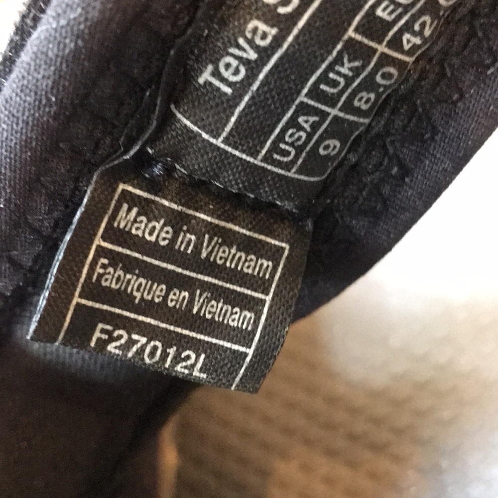 Teva 4290 Taupe Hiking Sandals 9 EUC - Picture 7 of 7
